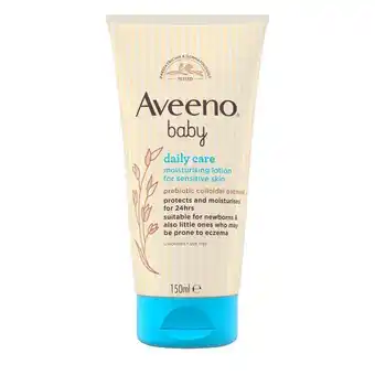 Lloyds Pharmacy Aveeno baby moisturising lotion offer