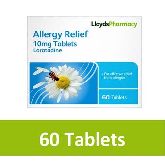Lloyds Pharmacy Lloydspharmacy allergy and hayfever loratadine 10mg tablets x 60 offer