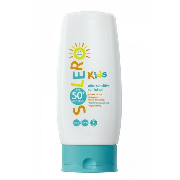 Solero kids sun lotion spf50+ offer at Lloyds Pharmacy