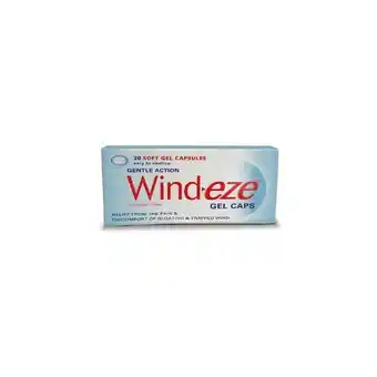 Wind-eze gel capsules 20's