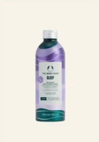 The Body Shop Sleep relaxing hair & body wash offer