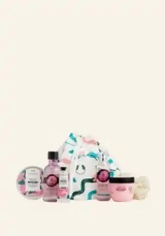 The Body Shop Lather, slather & spritz british rose big gift bag offer