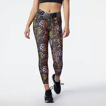 New Balance Relentless premium printed high rise 7/8 tight offer