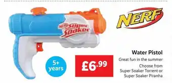Lidl Nerf Water Pistol offer
