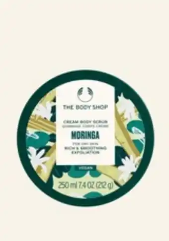 The Body Shop Moringa body scrub offer