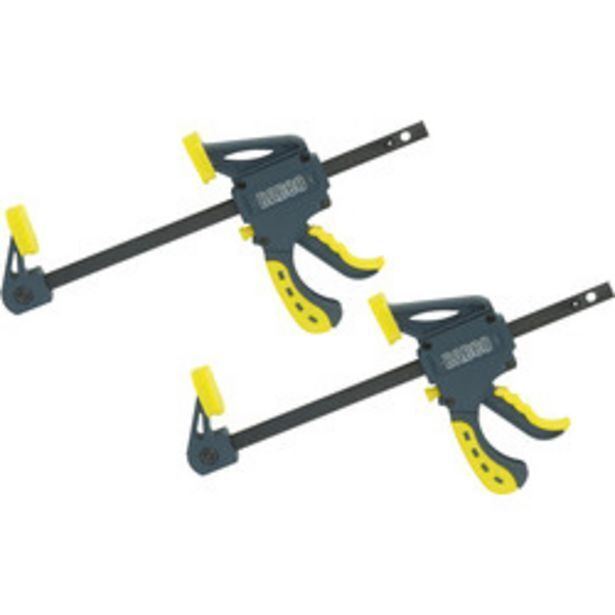 Babco ratcheting bar clamps 150mm offer at Toolstation