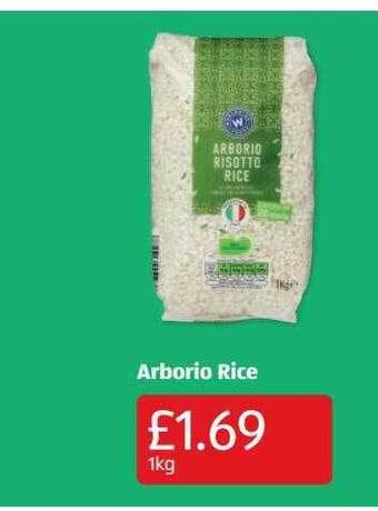 Aldi Arborio Rice offer