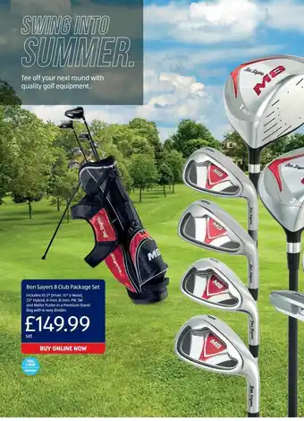 Aldi Ben Sayers 8 Club Package Set offer