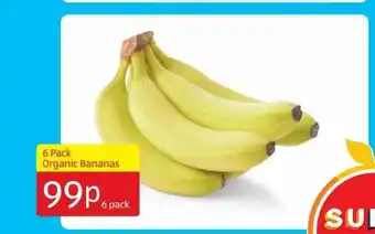 Aldi 6 Pack Organic Bananas offer