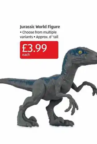 Aldi Jurassic World Figure offer