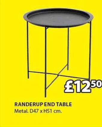 JYSK Randerup End Table offer