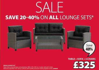 JYSK Mora Lounge Set offer