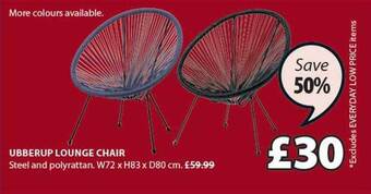 JYSK Ubberup Lounge Chair offer