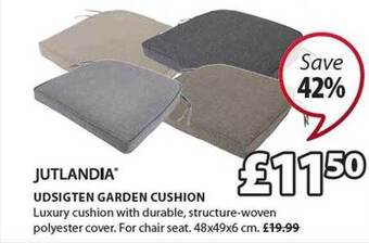 JYSK Udsigten Garden Cushion offer