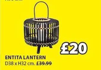 JYSK Entita Lantern offer