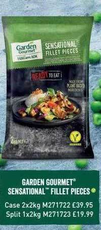 Booker Wholesale Garden Gourmet Sensational Fillet Pieces offer