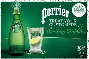 Booker Wholesale Perrier Sparkling Water offer