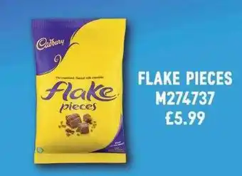 Booker Wholesale Cadbury Flake Piece offer