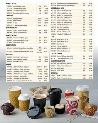 Booker Wholesale Coffee Beans offer
