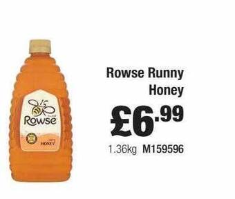 Booker Wholesale Rowse Runny Honey offer