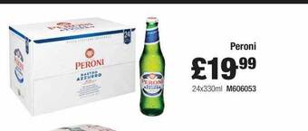 Booker Wholesale Peroni offer
