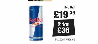Booker Wholesale Red Bull offer