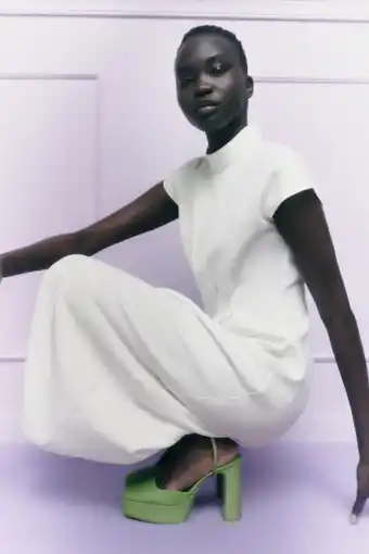 ZARA Darted midi dress offer