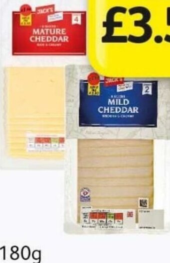 Mature Cheddar/Mild Cheddar 180g