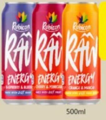 Rubicon Raw Energy 500ml