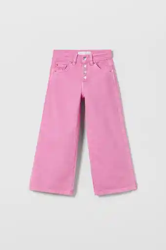 ZARA Coloured wide-leg jeans offer