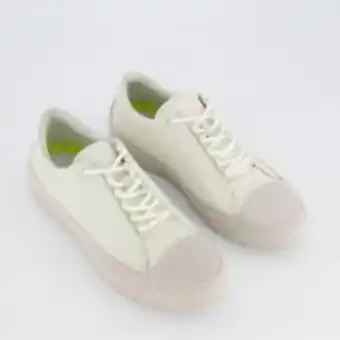 TK Maxx Cream leather trainers offer