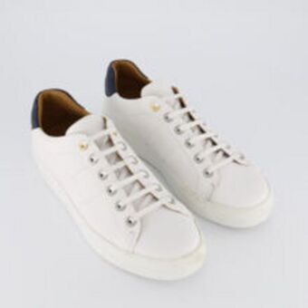 TK Maxx White leather trainers offer