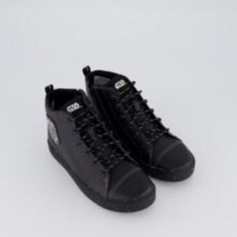 TK Maxx Black leather citystormhi wide trainers offer