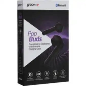 TK Maxx Black pop buds true wireless earphones offer