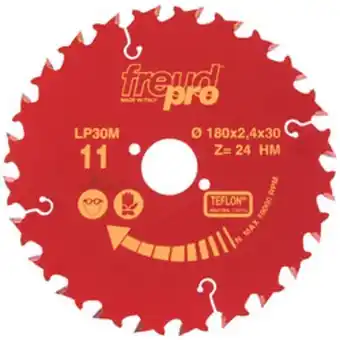 Toolstation Freud lp30m tct saw blade for long/cross grain cutting 216 x 30mm x 48t offer