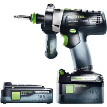 Toolstation Festool pdc 18/4 18v cordless combi drill 1 x 5.2ah & 1 x 4.0ah offer