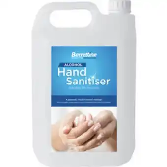 Barrettine hand sanitiser 5l