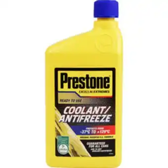 Toolstation Prestone antifreeze / coolant ready to use 1l offer