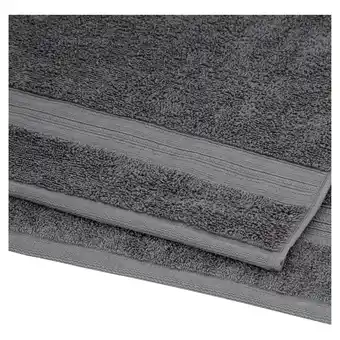 Tesco Tesco Great Value Bath Sheet Grey offer