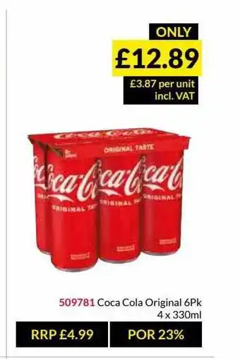 Musgrave MarketPlace Coca Coola Original offer