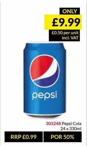 Musgrave MarketPlace Pepsi Cola offer
