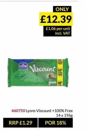 Musgrave MarketPlace Lyons Viscount +100% Free offer