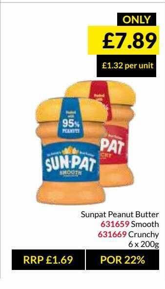 Musgrave MarketPlace Sunpat Peanut Butter offer