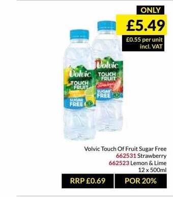 Musgrave MarketPlace Volvic Touch Of Fruit Sugar Free offer