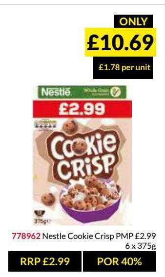Musgrave MarketPlace Nestle Cookie Crisp offer