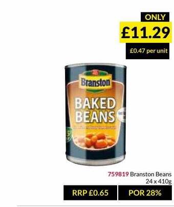 Musgrave MarketPlace Branston Beans offer