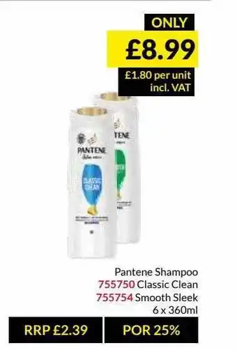 Musgrave MarketPlace Pantene Shampoo offer
