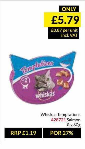 Musgrave MarketPlace Whiskas Temptations offer