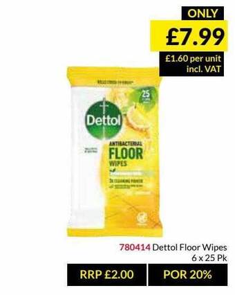 Musgrave MarketPlace Dettol Floor Wipes offer