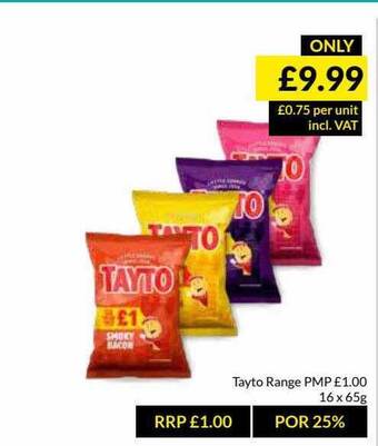 Musgrave MarketPlace Tayto Range offer